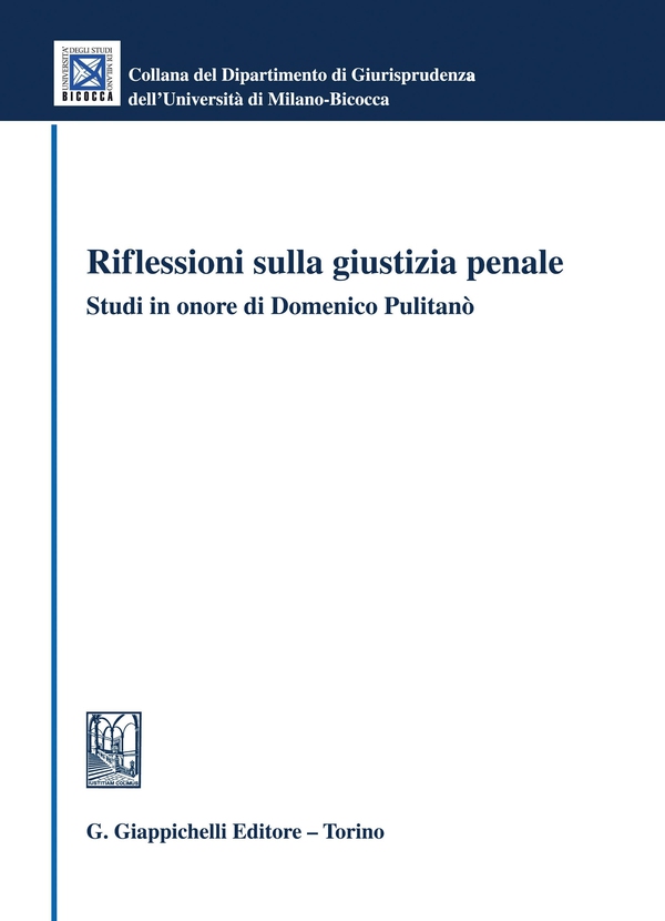 Riflessioni sulla giustizia penale - e-Book - Librerie.coop Riflessioni sulla giustizia penale - e-Book - Librerie.coop