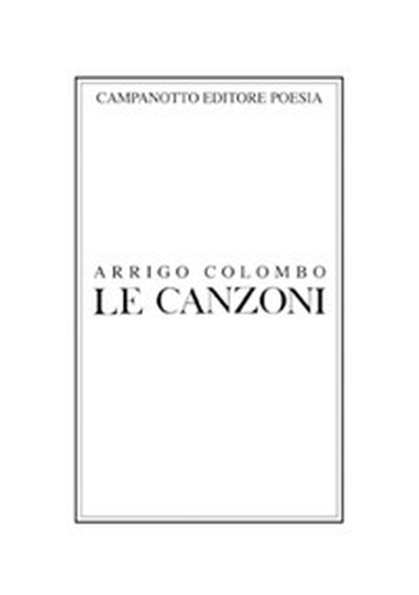 Le canzoni - Librerie.coop Le canzoni - Librerie.coop