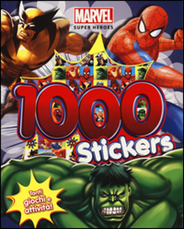 1000 stickers. Marvel super heroes - Librerie.coop 1000 stickers. Marvel super heroes - Librerie.coop