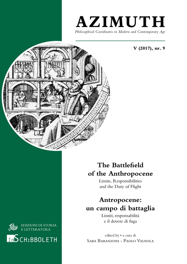 The Battlefield of the Anthropocene. Limits, Responsibilities and the Duty of Flight / Antropocene: un campo di battaglia. Limit - Librerie.coop The Battlefield of the Anthropocene. Limits, Responsibilities and the Duty of Flight / Antropocene: un campo di battaglia. Limit - Librerie.coop