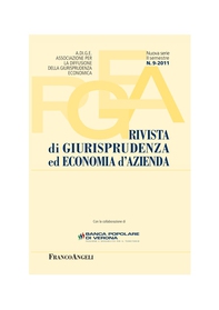 Rivista di giurisprudenza ed economia d'azienda n. 9 - 2011 - Librerie.coop Rivista di giurisprudenza ed economia d'azienda n. 9 - 2011 - Librerie.coop