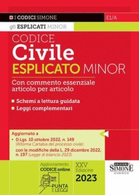 Codice civile esplicato. Ediz. minor - Librerie.coop