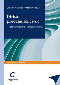 Corso di diritto processuale civile - Vol. 1 - Librerie.coop