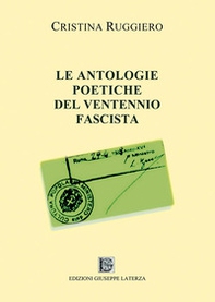 Le antologie poetiche del ventennio fascista - Librerie.coop