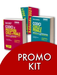 Kit codici contrasti esame avvocato 2021: Codice dei contrasti di procedura civile e procedura penale-Codice dei Contrasti Civile e Penale. Con addenda 2021 - Librerie.coop