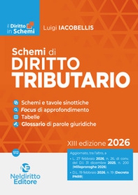 Schemi di diritto tributario 2026 - Librerie.coop