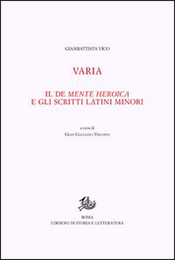 Opere di Giambattista Vico - Vol. 12\1 - Librerie.coop Opere di Giambattista Vico - Vol. 12\1 - Librerie.coop