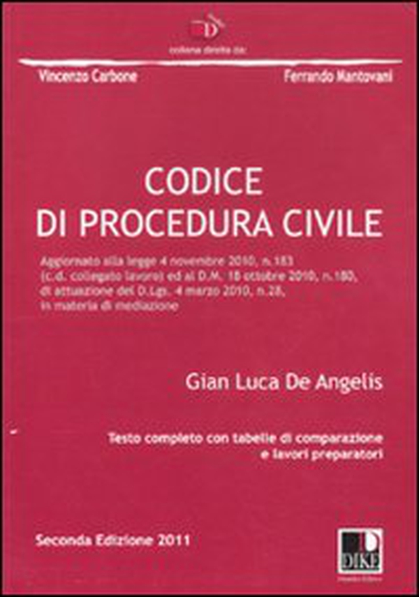 Codice di procedura civile - Librerie.coop Codice di procedura civile - Librerie.coop