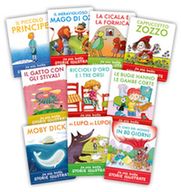 La mia prima biblioteca di fiabe illustrate. Stampatello maiuscolo - Librerie.coop La mia prima biblioteca di fiabe illustrate. Stampatello maiuscolo - Librerie.coop
