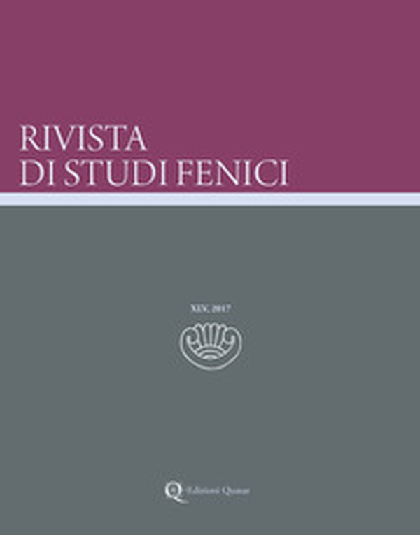 Rivista di studi fenici - Librerie.coop Rivista di studi fenici - Librerie.coop