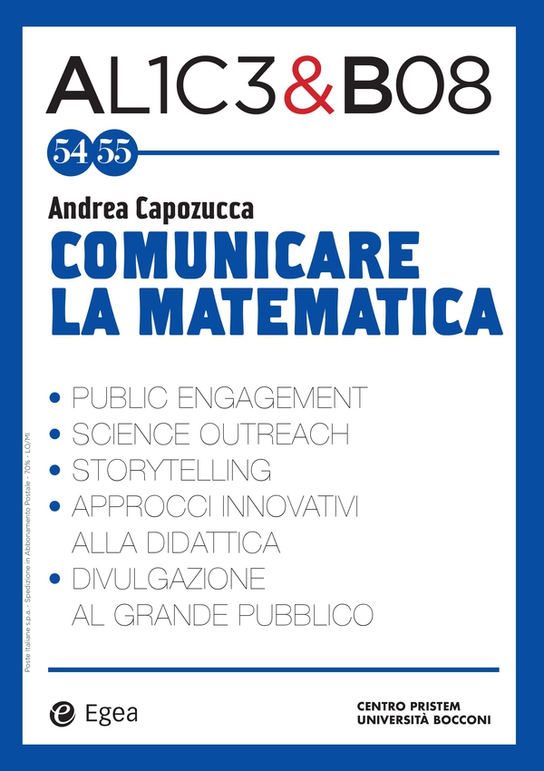Alice & Bob 53/54. Comunicare la matematica - Librerie.coop Alice & Bob 53/54. Comunicare la matematica - Librerie.coop
