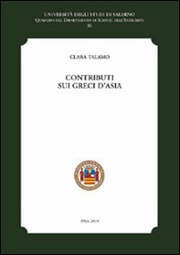 Contributi sui greci d'Asia - Librerie.coop