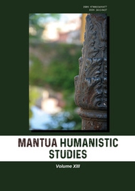 Mantua humanistic studies - Librerie.coop Mantua humanistic studies - Librerie.coop