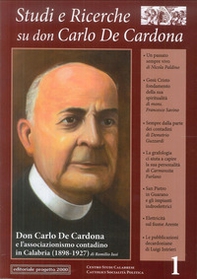 Studi e ricerche su don Carlo De Cardona - Librerie.coop