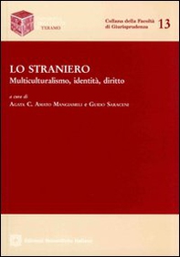 Lo straniero. Multiculturalismo, identità, diritto - Librerie.coop