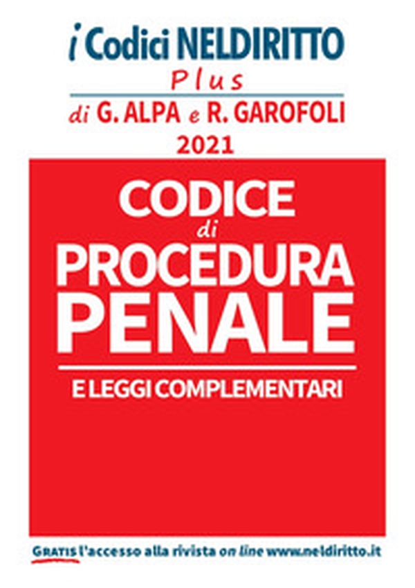 Codice di procedura penale e leggi complementari - Librerie.coop Codice di procedura penale e leggi complementari - Librerie.coop