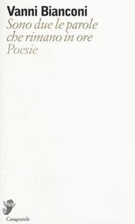 Sono due le parole che rimano in ore - Librerie.coop