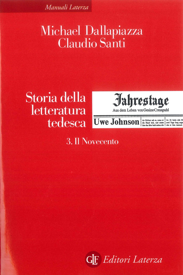 Storia della letteratura tedesca. 3. Il Novecento - Librerie.coop Storia della letteratura tedesca. 3. Il Novecento - Librerie.coop