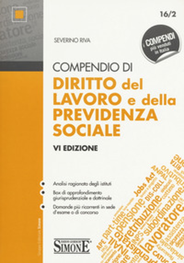 Compendio di diritto del lavoro e della previdenza sociale - Librerie.coop Compendio di diritto del lavoro e della previdenza sociale - Librerie.coop