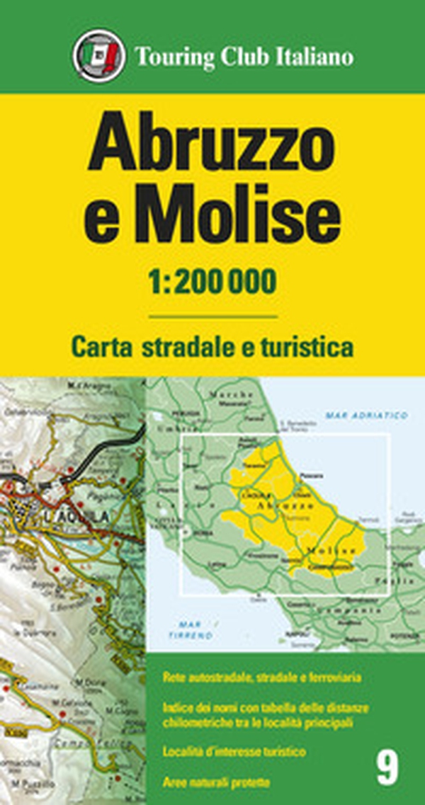 Abruzzo e Molise 1:200.000. Carta stradale e turistica - Librerie.coop Abruzzo e Molise 1:200.000. Carta stradale e turistica - Librerie.coop
