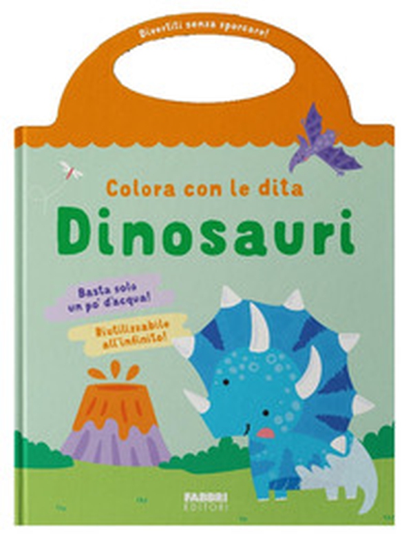 Dinosauri. Colora con le dita - Librerie.coop Dinosauri. Colora con le dita - Librerie.coop