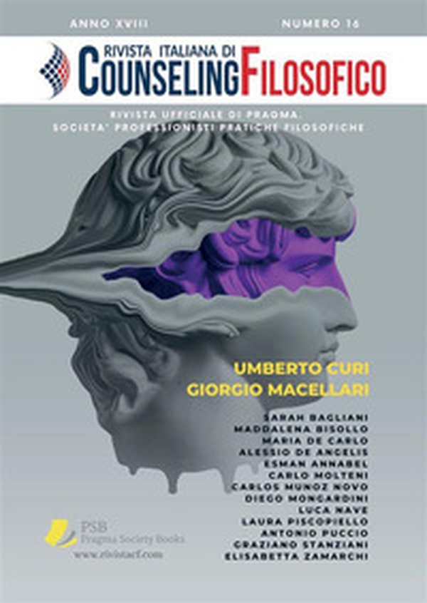 Rivista italiana di counseling filosofico - Vol. 16 - Librerie.coop Rivista italiana di counseling filosofico - Vol. 16 - Librerie.coop