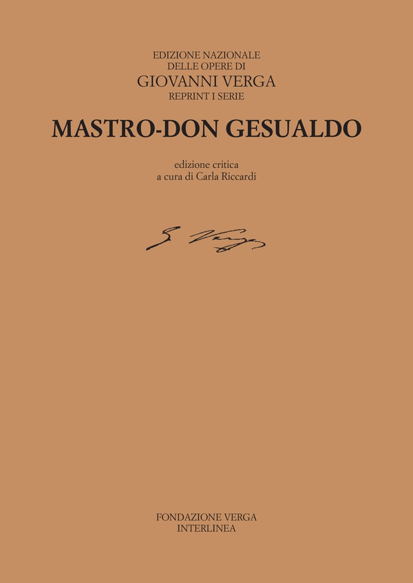 Mastro Don Gesualdo (1889) - Librerie.coop Mastro Don Gesualdo (1889) - Librerie.coop