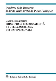 Principio di responsabilità e tutela aquiliana dei dati personali - Librerie.coop