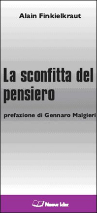 La sconfitta del pensiero - Librerie.coop