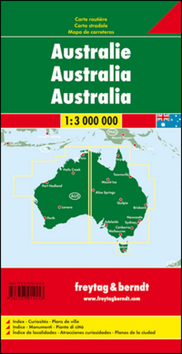 Australia 1:3.000.000 - Librerie.coop Australia 1:3.000.000 - Librerie.coop