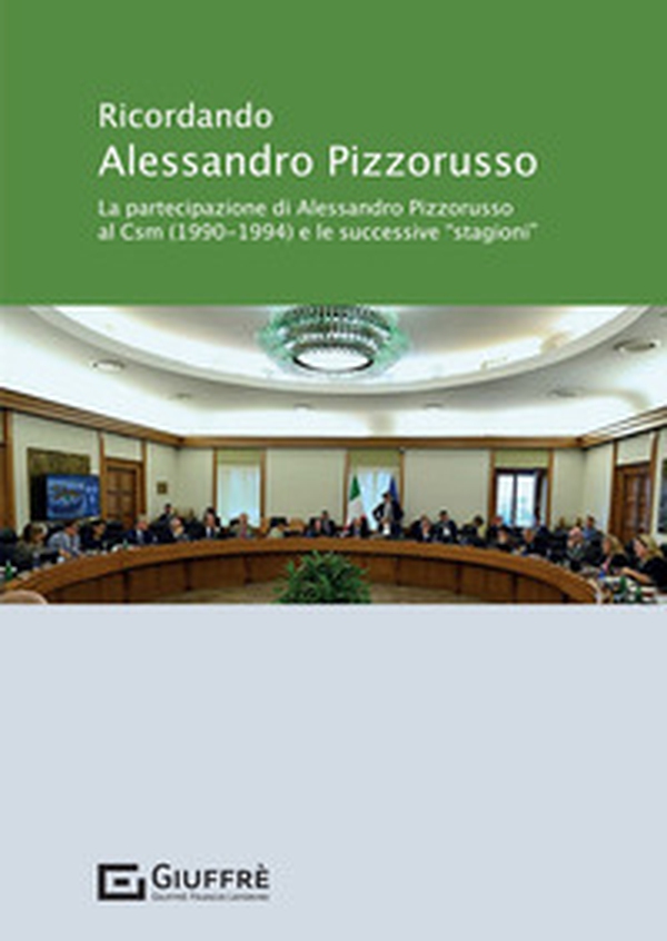 Ricordando Alessandro Pizzorusso - Librerie.coop Ricordando Alessandro Pizzorusso - Librerie.coop