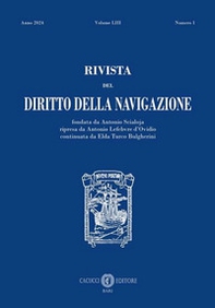 Rivista del diritto della navigazione - Vol. 1 - Librerie.coop