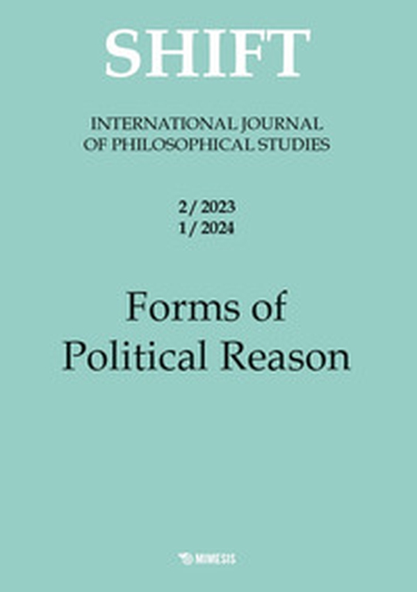 Shift. International journal of philosophical studies 2/2023 1/2024 - Librerie.coop Shift. International journal of philosophical studies 2/2023 1/2024 - Librerie.coop