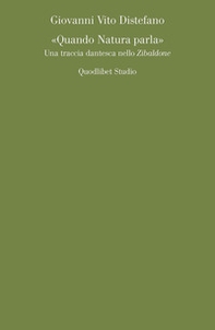 «Quando Natura parla». Una traccia dantesca nello Zibaldone - Librerie.coop