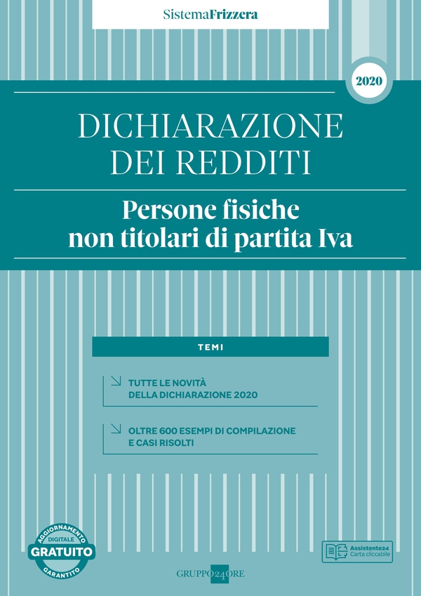 Dichiarazione dei redditi 2020 - Persone Fisiche non titolari di Partita Iva - Librerie.coop Dichiarazione dei redditi 2020 - Persone Fisiche non titolari di Partita Iva - Librerie.coop