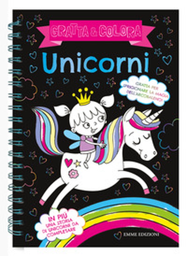 Unicorni. Gratta e colora - Librerie.coop Unicorni. Gratta e colora - Librerie.coop