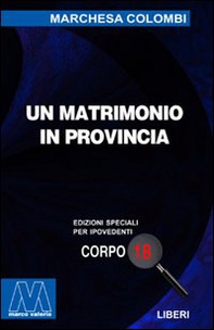 Un matrimonio in provincia - Librerie.coop