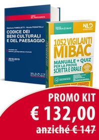 Kit: 1052 vigilanti MIBAC. Manuale e quiz per la prova preselettiva-Codice dei beni culturali e del paesaggio. Annotato con dottrina, giurisprudenza e formule - Librerie.coop Kit: 1052 vigilanti MIBAC. Manuale e quiz per la prova preselettiva-Codice dei beni culturali e del paesaggio. Annotato con dottrina, giurisprudenza e formule - Librerie.coop