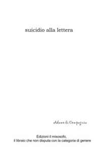 Suicidio alla lettera - Librerie.coop