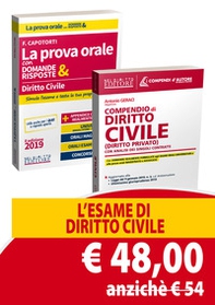 Diritto civile. La prova orale con domande & risposte-Compendio di diritto civile (diritto privato) con analisi completa dei singoli contratti - Librerie.coop