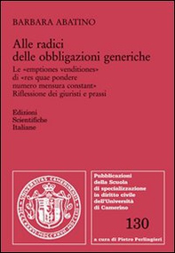 Alle radici delle obbligazioni generiche - Librerie.coop