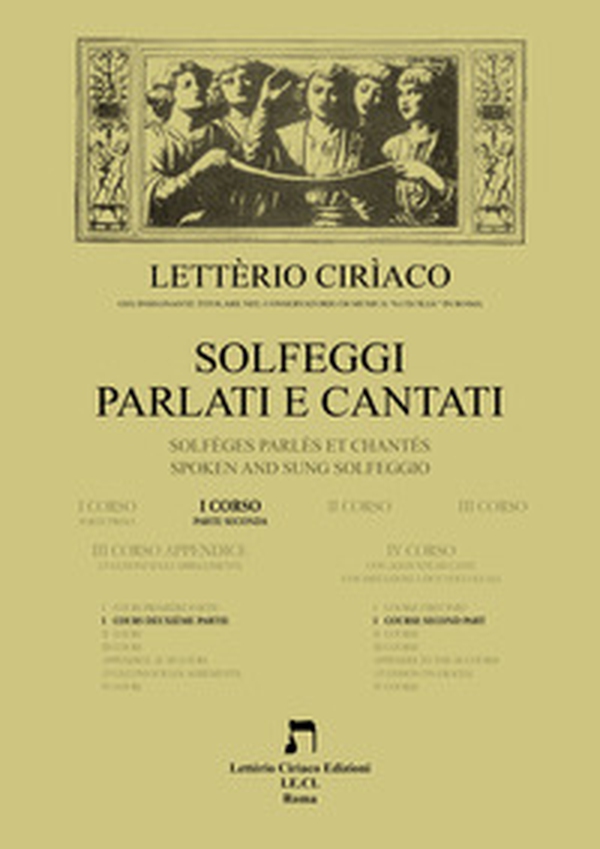 Solfeggi cantati e parlati-Solfeges parles et chantes-Spoken and sung solfeggio. I corso - Librerie.coop Solfeggi cantati e parlati-Solfeges parles et chantes-Spoken and sung solfeggio. I corso - Librerie.coop