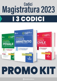 Kit codici magistratura 2023. Codice civile+Codice penale+Codice amministrativo - Librerie.coop