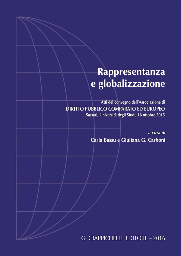 Rappresentanza e globalizzazione - Librerie.coop Rappresentanza e globalizzazione - Librerie.coop