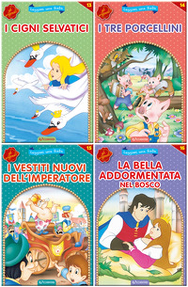 I cigni selvatici-I tre porcellini-I vestiti nuovi dell'imperatore-La bella addormentata nel bosco. Leggimi una fiaba - Librerie.coop I cigni selvatici-I tre porcellini-I vestiti nuovi dell'imperatore-La bella addormentata nel bosco. Leggimi una fiaba - Librerie.coop