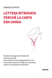 Lettera ritrovata perché la carta era umida - Librerie.coop