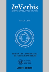 Inverbis. Lingue letterature culture - Vol. 1 - Librerie.coop