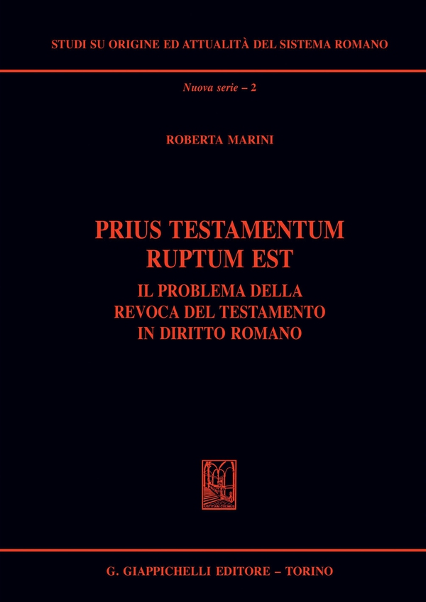 Prius testamentum ruptum est - Librerie.coop Prius testamentum ruptum est - Librerie.coop