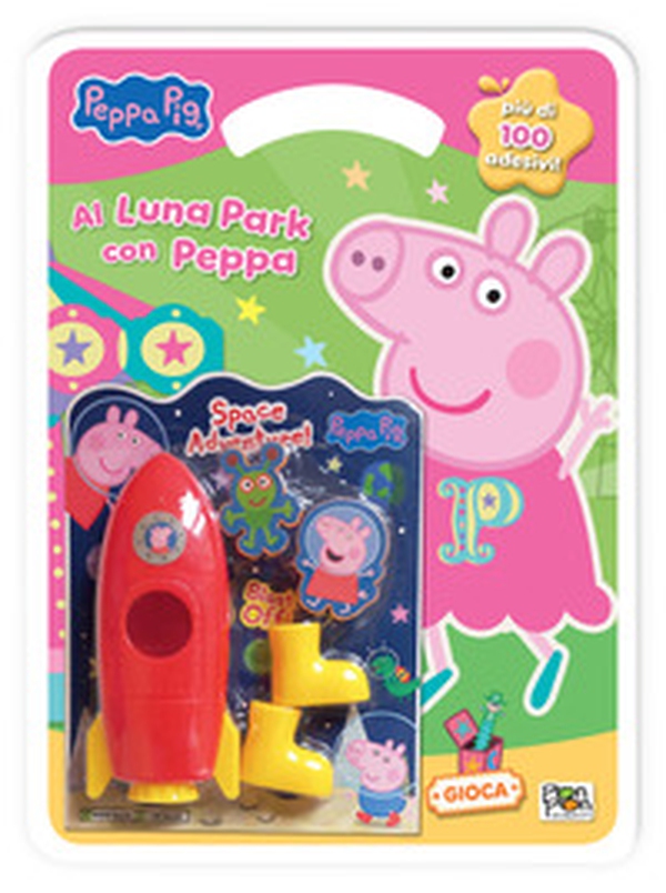 Al luna park con peppa. Peppa Pig + razzo spaziale - Librerie.coop Al luna park con peppa. Peppa Pig + razzo spaziale - Librerie.coop