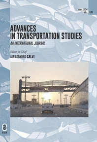 Advances in transportation studies. An international journal - Vol. 62 - Librerie.coop